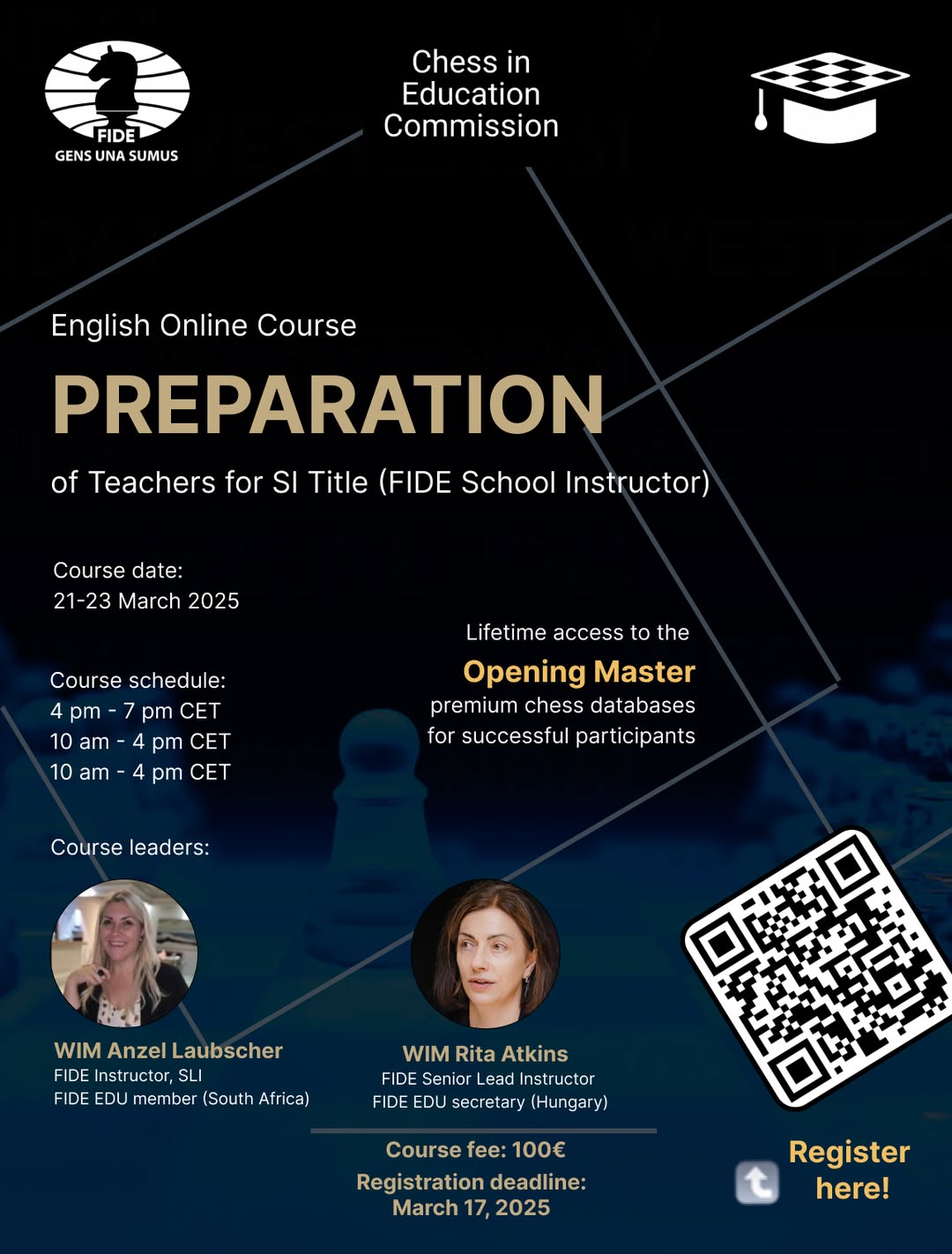 FIDE teacher course