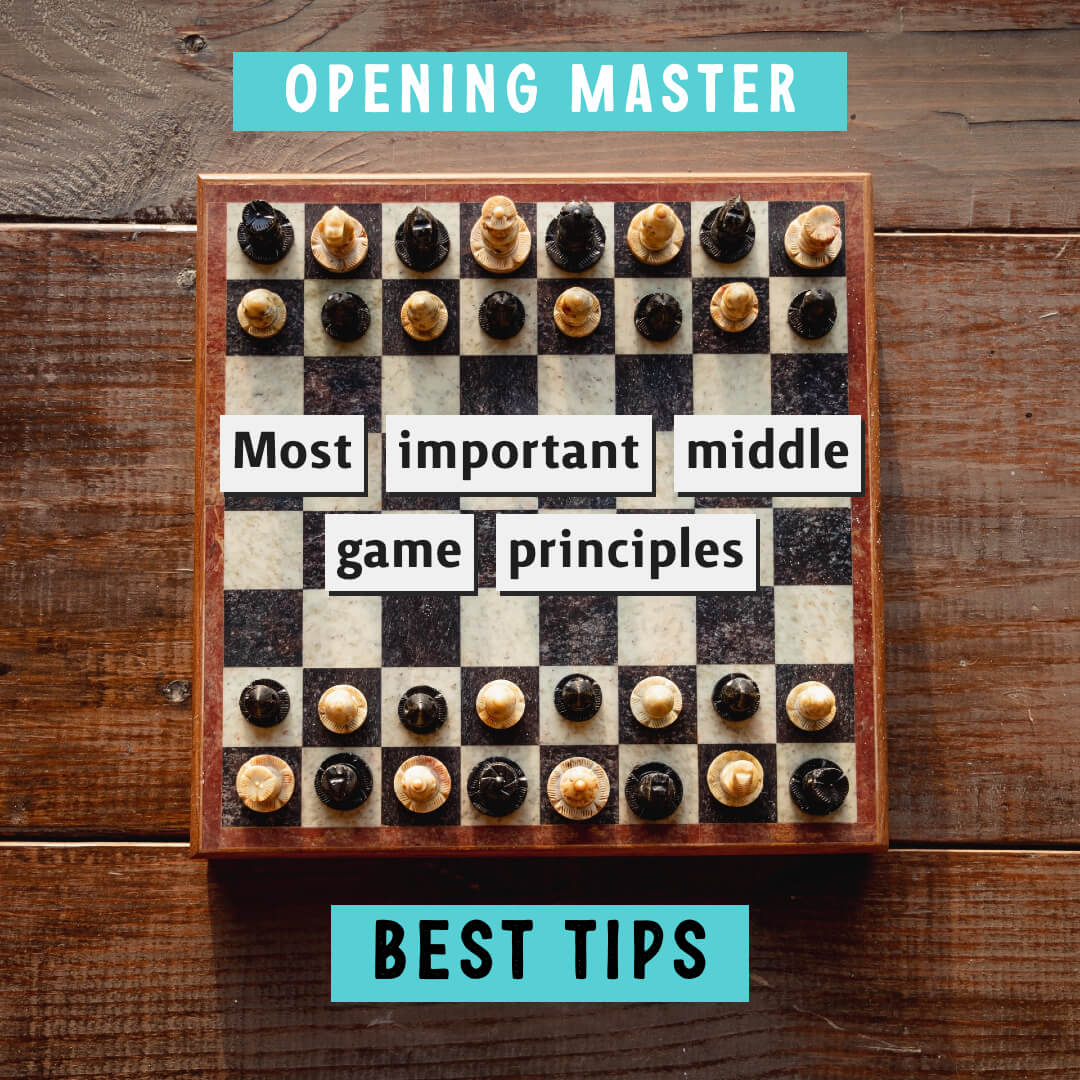 Top 30 chess principles/Opening, Middlegame, and Endgame Principles 