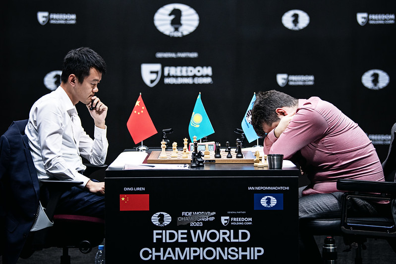 China's Ding Liren Beats Russia's Ian Nepomniachtchi, Becomes 17th