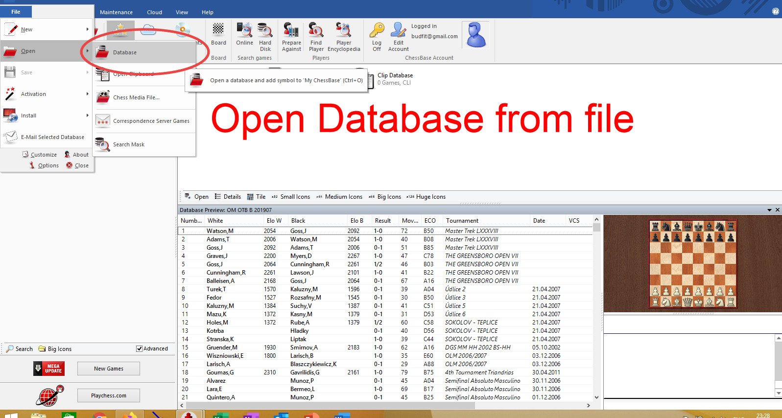 Scid - Chess Database Software