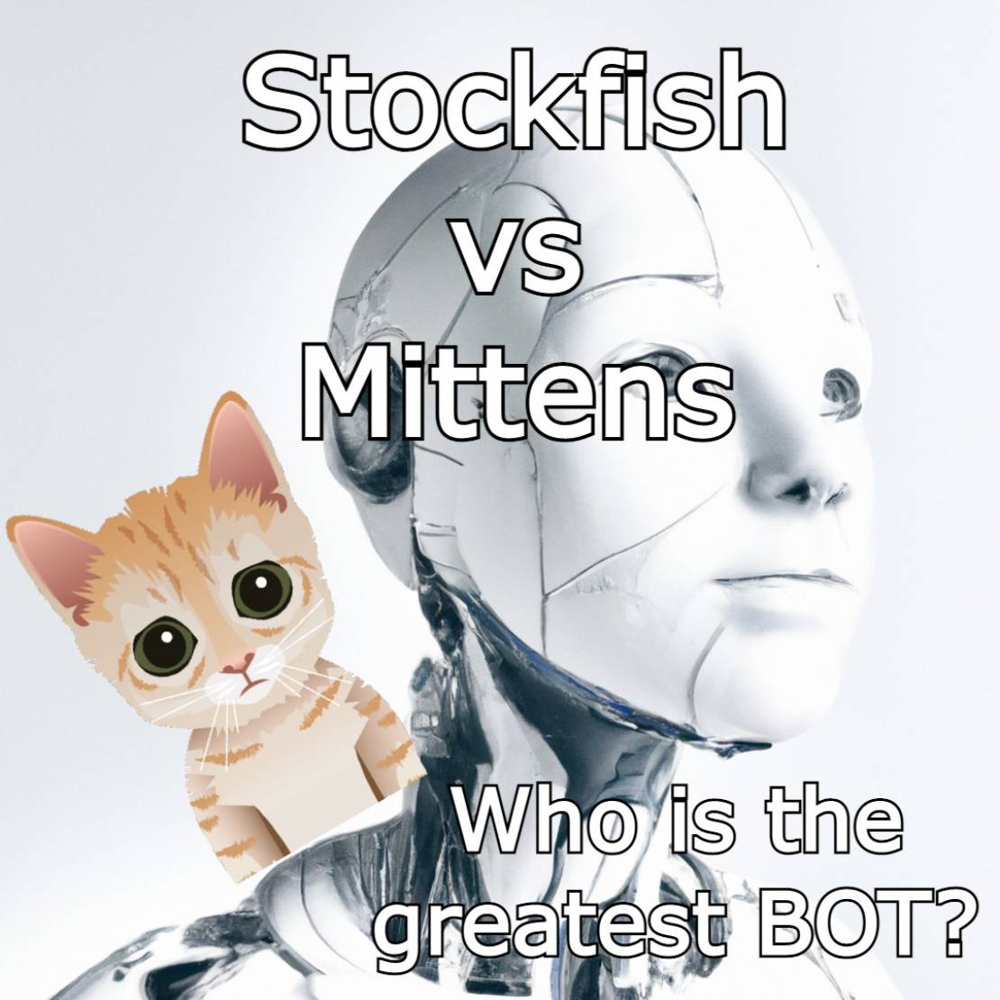 Mittens vs Stockfish. Who can be the greatest bot of all times?